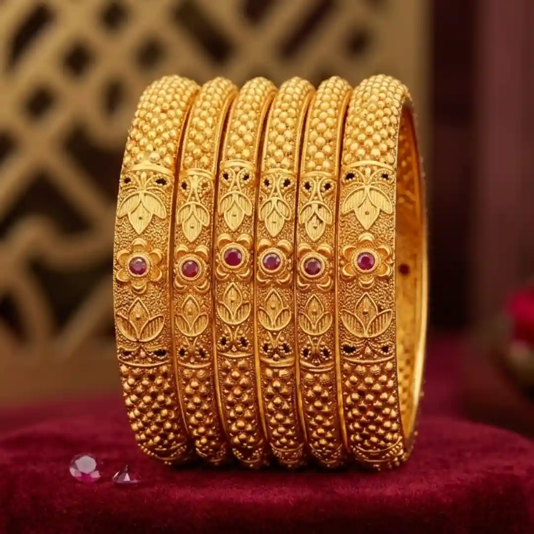 Brass Gold Bangles