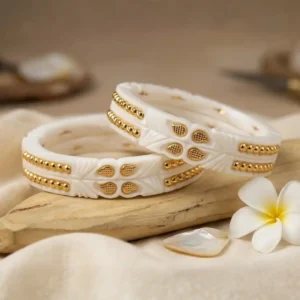 Designer Brass Gold Original Sankha