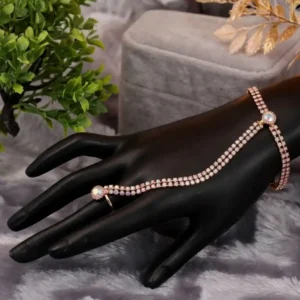 Hath Panja (Finger Ring with Chain & Breslet)