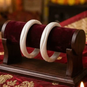 Designer Brass Pola & Sankha Bangles